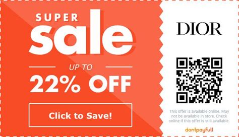 dior coupon code 2023